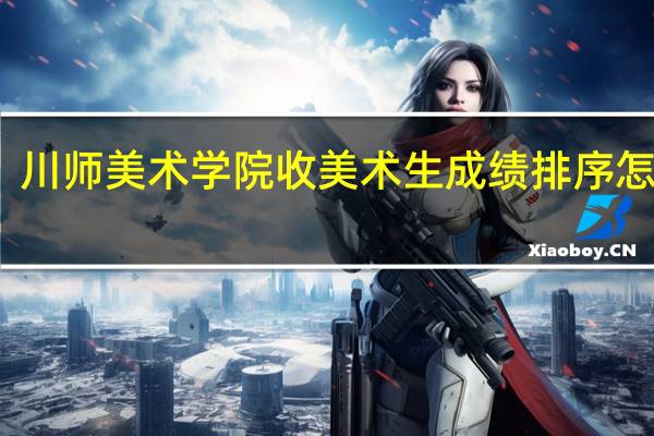 川师美术学院收美术生成绩排序怎么排