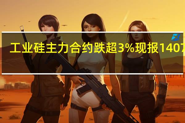 工业硅主力合约跌超3%现报14070元/吨创9月1日以来新低