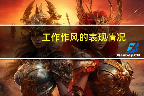 工作作风的表现情况（工作作风的表现）
