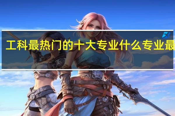 工科最热门的十大专业 什么专业最吃香