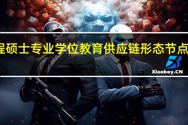 工程硕士专业学位教育供应链形态节点表征比较