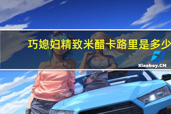 巧媳妇 精致米醋卡路里是多少