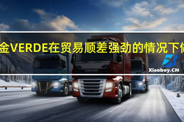 巴西知名对冲基金VERDE在贸易顺差强劲的情况下做多巴西雷亚尔兑美元