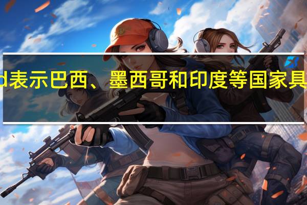 巴西财长Haddad表示巴西、墨西哥和印度等国家具备吸引资本的良好条件