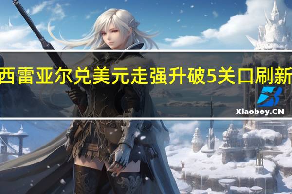 巴西雷亚尔兑美元走强升破5关口刷新日高至4.9950