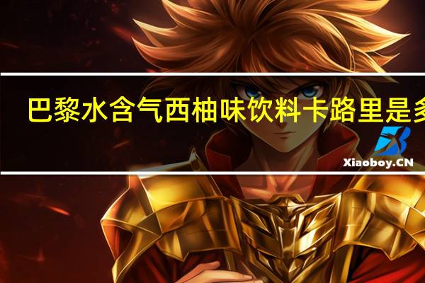 巴黎水 含气西柚味饮料卡路里是多少