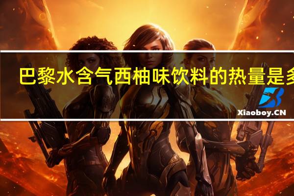 巴黎水 含气西柚味饮料的热量是多少