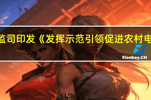 市场监管总局网监司印发《发挥示范引领 促进农村电商高质量发展的指引》