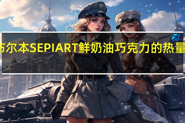 布尔本 SEPIART鲜奶油巧克力的热量是多少