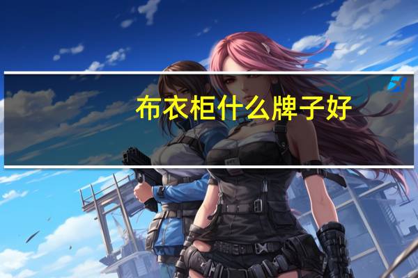 布衣柜什么牌子好