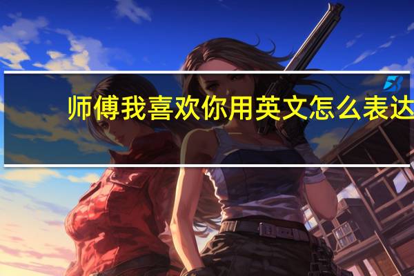 师傅我喜欢你用英文怎么表达？