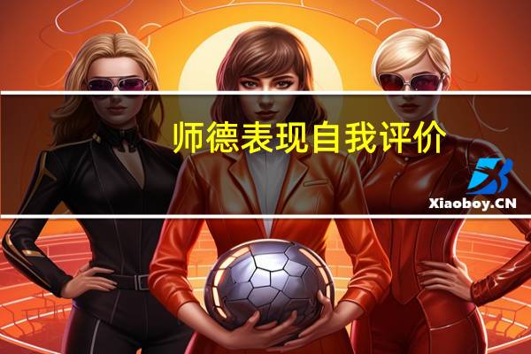 师德表现自我评价