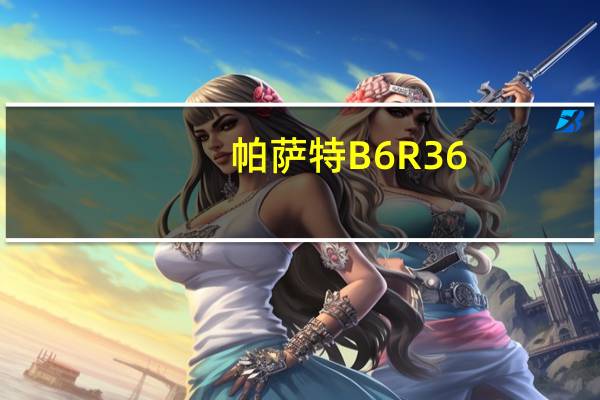 帕萨特B6 R36（帕萨特b6）