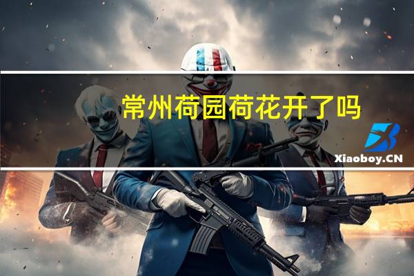 常州荷园荷花开了吗