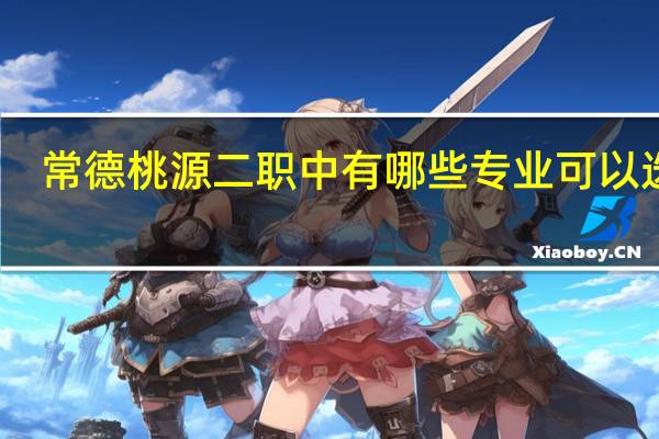 常德桃源二职中有哪些专业可以选择