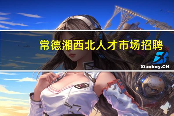 常德湘西北人才市场招聘（常德湘西北人才市场网）
