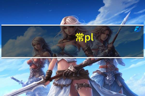 常pl.是什么词性的缩写