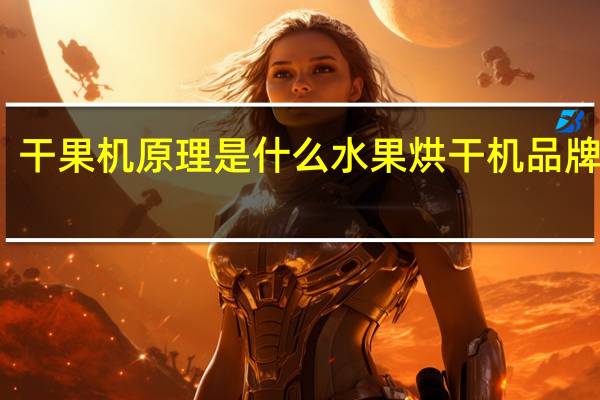 干果机原理是什么水果烘干机品牌推荐