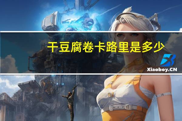 干豆腐卷卡路里是多少