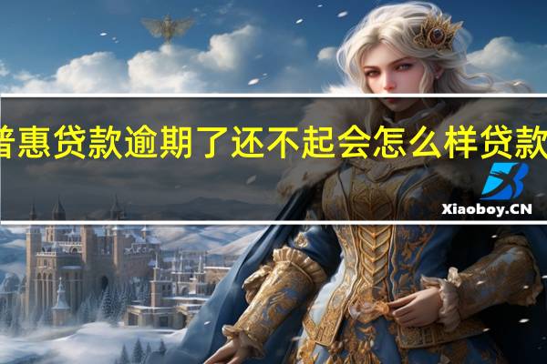 平安普惠贷款逾期了还不起会怎么样 贷款逾期会怎样