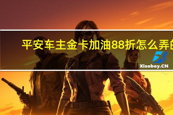 平安车主金卡加油88折怎么弄的（平安车主金融卡加油88折要什么条件）