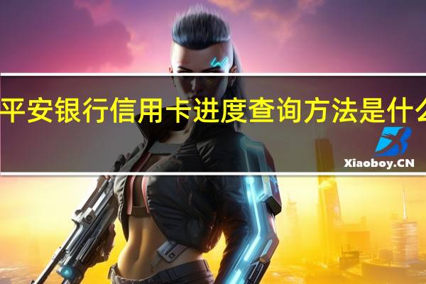 平安银行信用卡进度查询方法是什么意思（平安银行信用卡进度查询方法是什么）