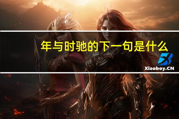 年与时驰的下一句是什么