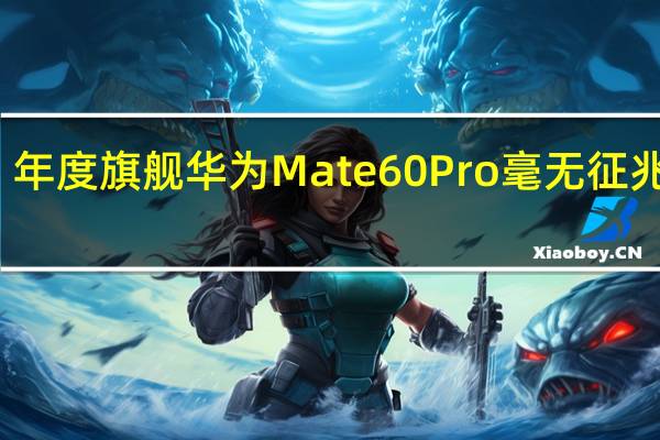 年度旗舰华为Mate 60 Pro 毫无征兆发售
