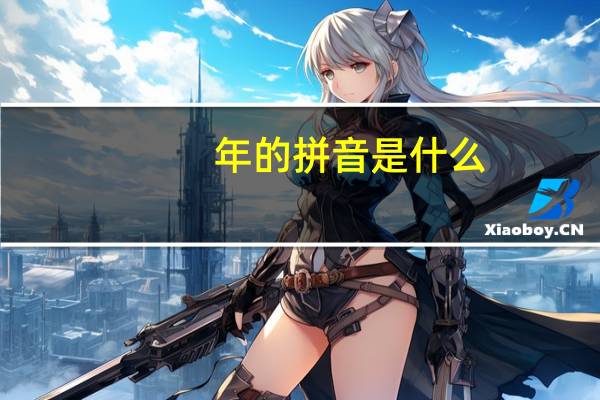 年的拼音是什么