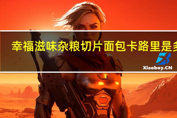 幸福滋味 杂粮切片面包卡路里是多少