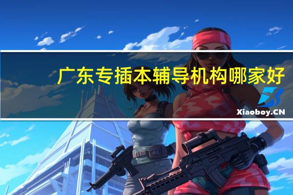 广东专插本辅导机构哪家好