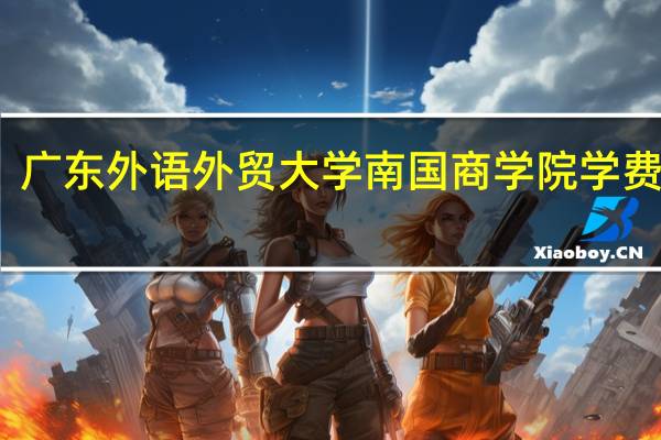 广东外语外贸大学南国商学院学费标准