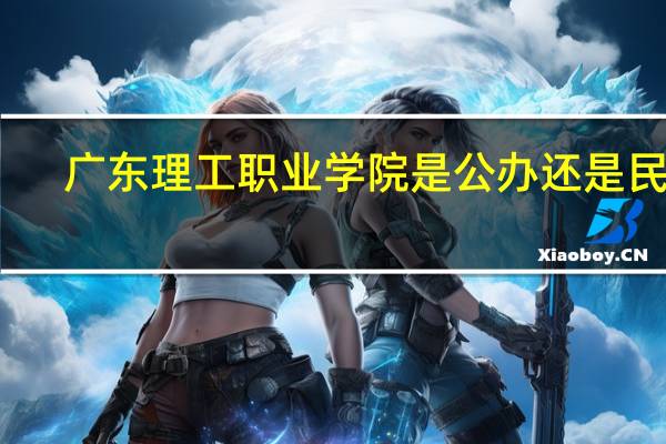 广东理工职业学院是公办还是民办