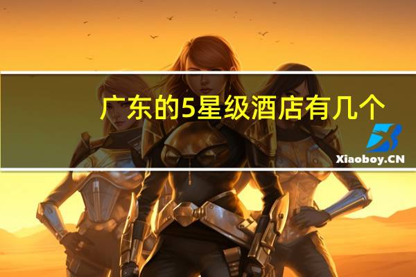 广东的5星级酒店有几个