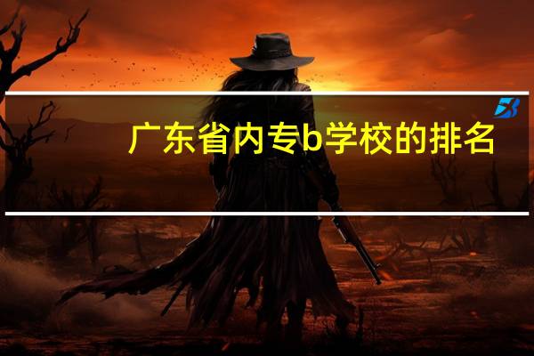 广东省内专b学校的排名