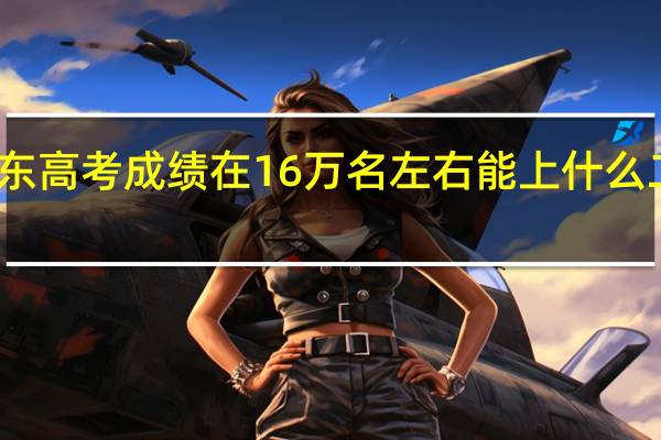 广东高考成绩在16万名左右能上什么二本学校