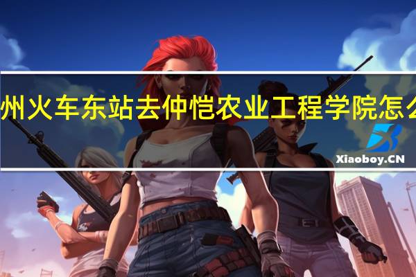 广州火车东站去仲恺农业工程学院怎么坐公车