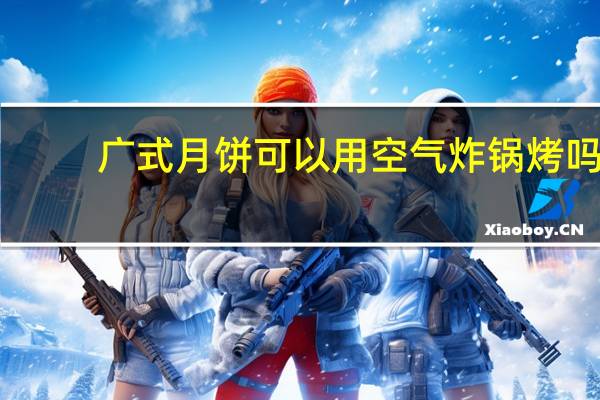广式月饼可以用空气炸锅烤吗