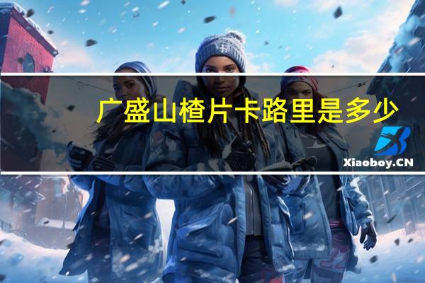 广盛 山楂片卡路里是多少