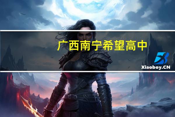 广西南宁希望高中