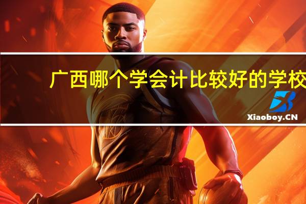 广西哪个学会计比较好的学校