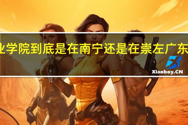 广西城市职业学院到底是在南宁还是在崇左 广东城市职业技术学院