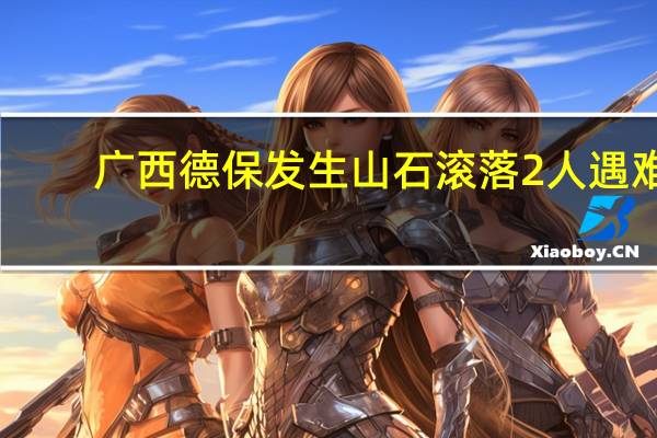 广西德保发生山石滚落2人遇难