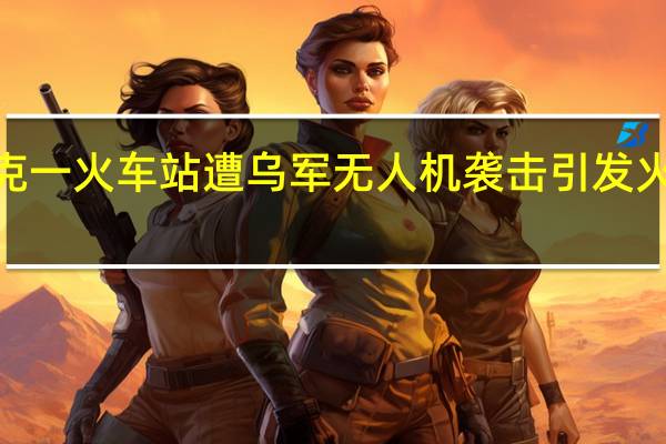 库尔斯克一火车站遭乌军无人机袭击引发火灾致5人受伤