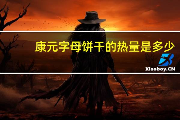 康元 字母饼干的热量是多少
