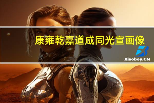 康雍乾嘉道咸同光宣画像（康雍乾嘉道咸）
