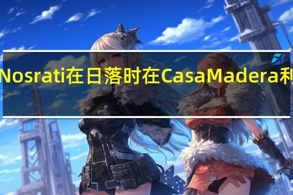 开发商Ramtin Nosrati在日落时在Casa Madera利用洛杉矶的生活方式