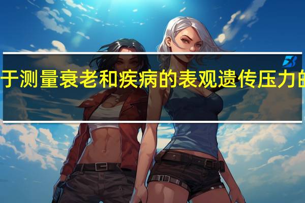 开发用于测量衰老和疾病的表观遗传压力的噪声晴雨表