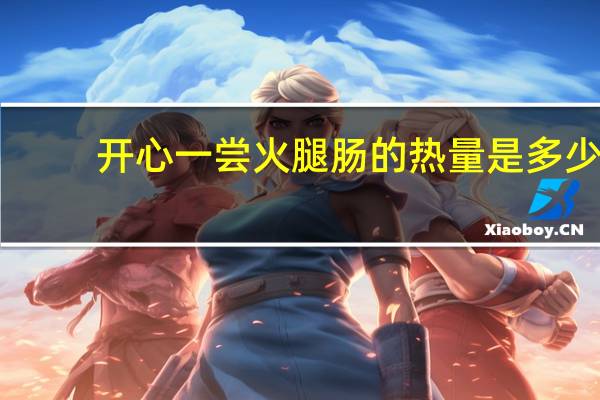 开心一尝 火腿肠的热量是多少
