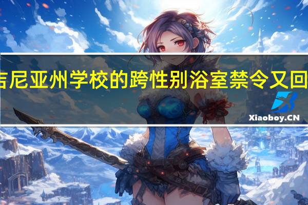 弗吉尼亚州学校的跨性别浴室禁令又回到了法庭